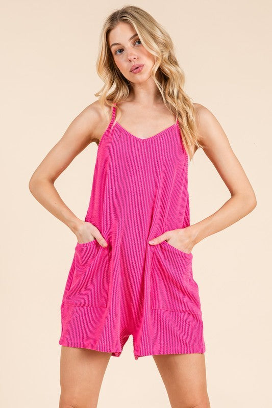 Rib Knit Romper