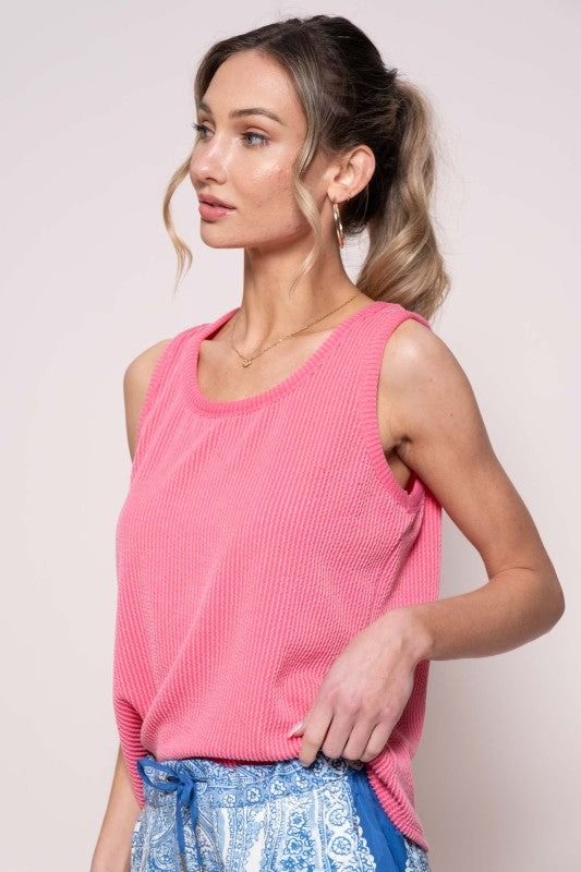 Essential Ribbed Knit Tank