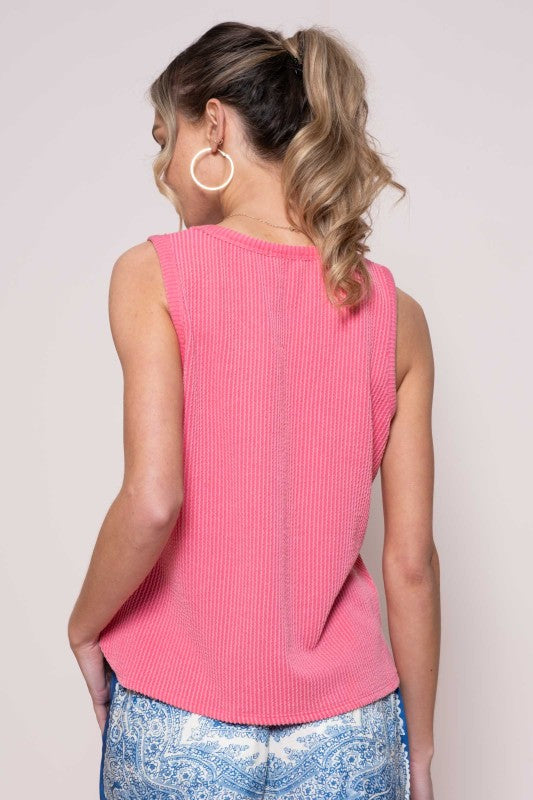 Essential Ribbed Knit Tank