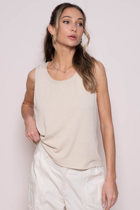 Essential Ribbed Knit Tank
