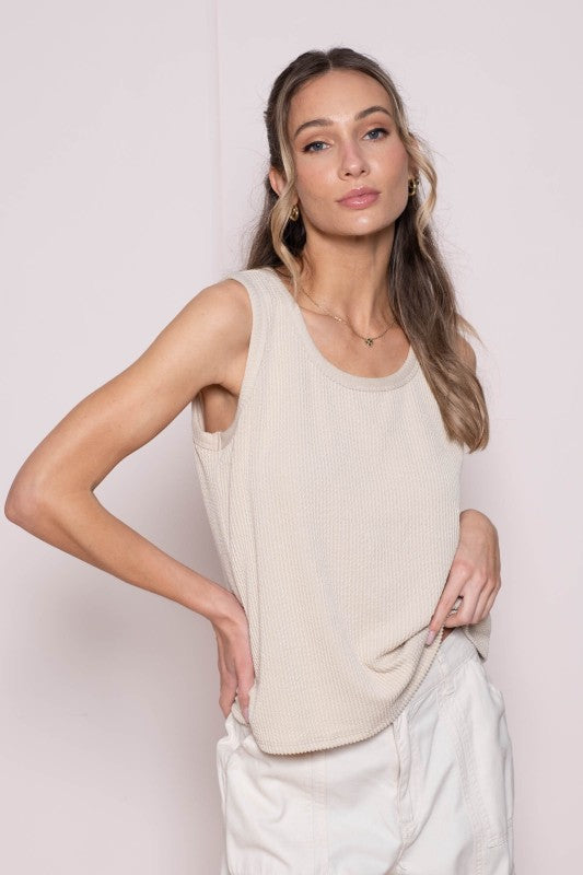 Essential Ribbed Knit Tank