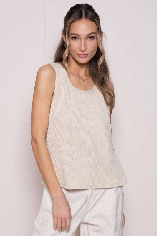 Essential Ribbed Knit Tank